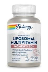 Solaray Liposomal Multivitamin Women's 50+ 60 Vegcaps