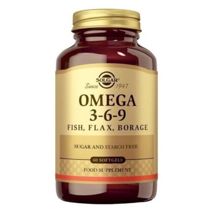 Solgar Omega 3-6-9 Fish Flax Borage 60 Perlas