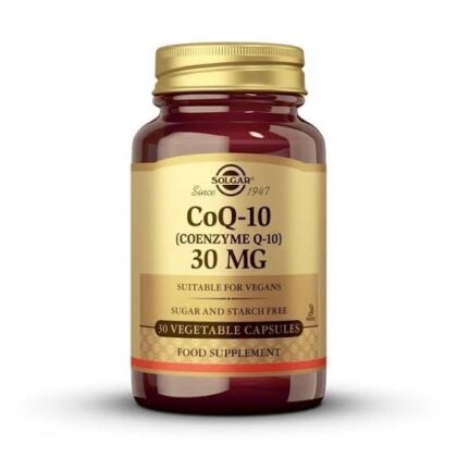 Solgar CoQ-10 30 mg 30 Cápsulas Vegetales