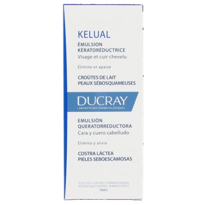 Ducray Kelual Emulsión Queratorreductora 50 ml - Tratamiento Costra Láctea y Pieles Seboescamosas