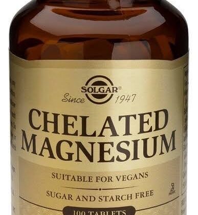 Solgar Chelated Magnesium 100 Comprimidos