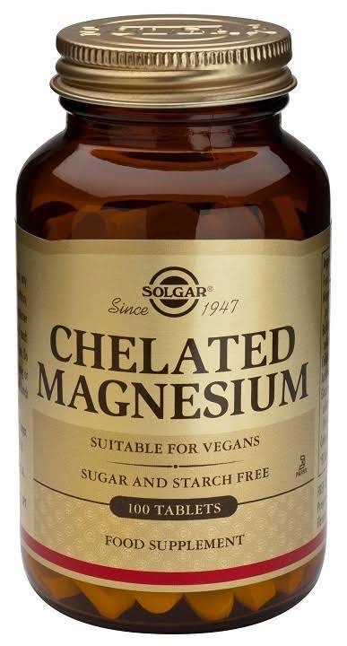 Solgar Chelated Magnesium 100 Comprimidos
