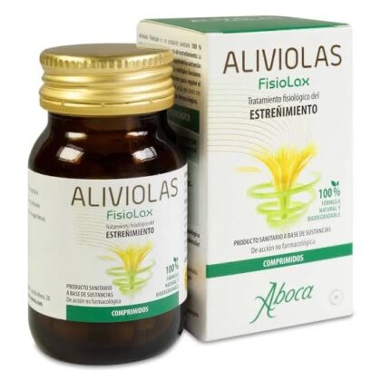 Aboca Aliviolas Fisiolax Tratamiento Fisiológico del Estreñimiento 90 Comprimidos