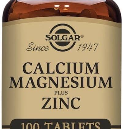 Calcium Magnesium Plus Zinc 100 Tablets