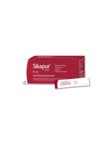 Sikapur Med Gel de Sílice Gastrointestinal 6 sobres