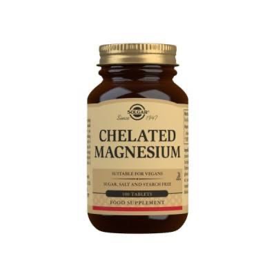 Solgar Chelated Magnesium 100 Comprimidos