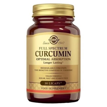 Solgar Full Spectrum Curcumin 30 Licaps