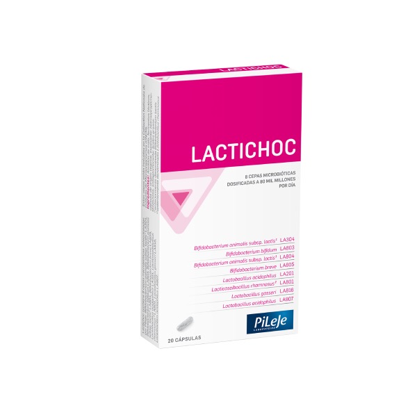 Lactichoc 20 Cápsulas - PiLeJe