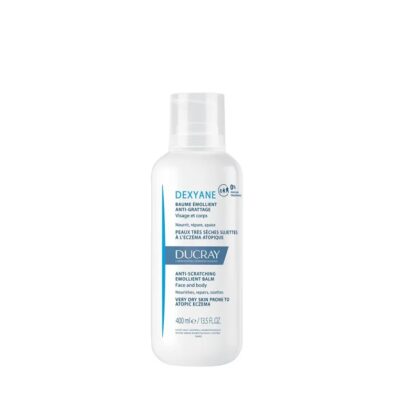 Ducray Dexyane Baume Emoliente Anti-Rascado 400 ml - Cuidado Nutritivo para Pieles Muy Secas y con Tendencia Atópica