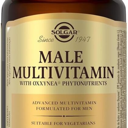 Male Multivitamin with Oxyxynea Phytonutrients 60 Vegetable Capsules