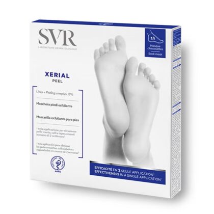 SVR Xerial Peel Mascarilla Exfoliante para Pies 1 Par