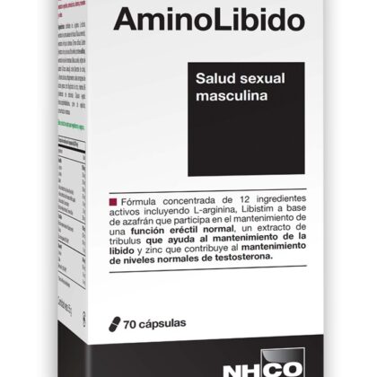 NHCO AminoLibido Salud Sexual Masculina 70 cápsulas
