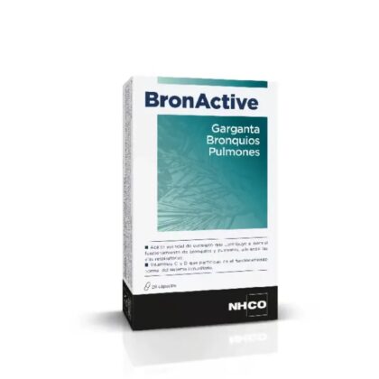 NHCO BronActive Garganta Bronquios Pulmones 28 Cápsulas