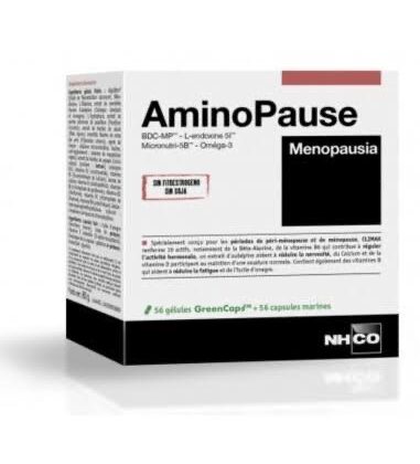 NHCO AminoPause Menopausia 56 cápsulas GreenCaps y 56 cápsulas marinas