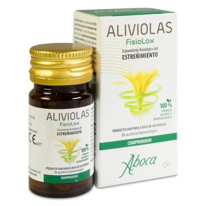 Aboca Aliviolas Fisiolax Tratamiento Fisiológico del Estreñimiento 45 Comprimidos