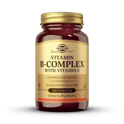 Vitamin B-Complex with Vitamin C 100 Tablets