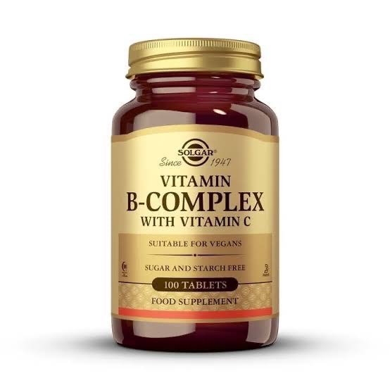 Vitamin B-Complex with Vitamin C 100 Tablets