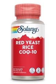 Solaray Red Yeast Rice CoQ-10 60 Vegcaps