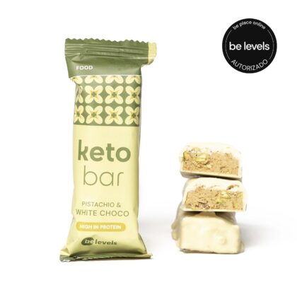 Be Levels Keto Bar Pistacho y Chocolate Blanco 1 unidad